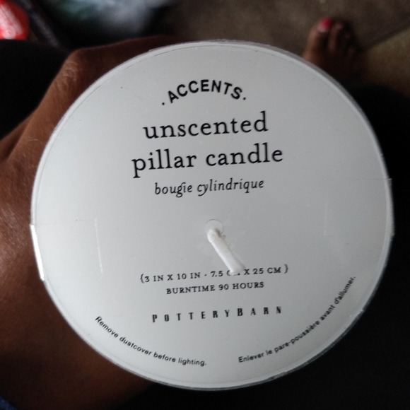 Unscented Candle Pillar - Picture 3 of 4